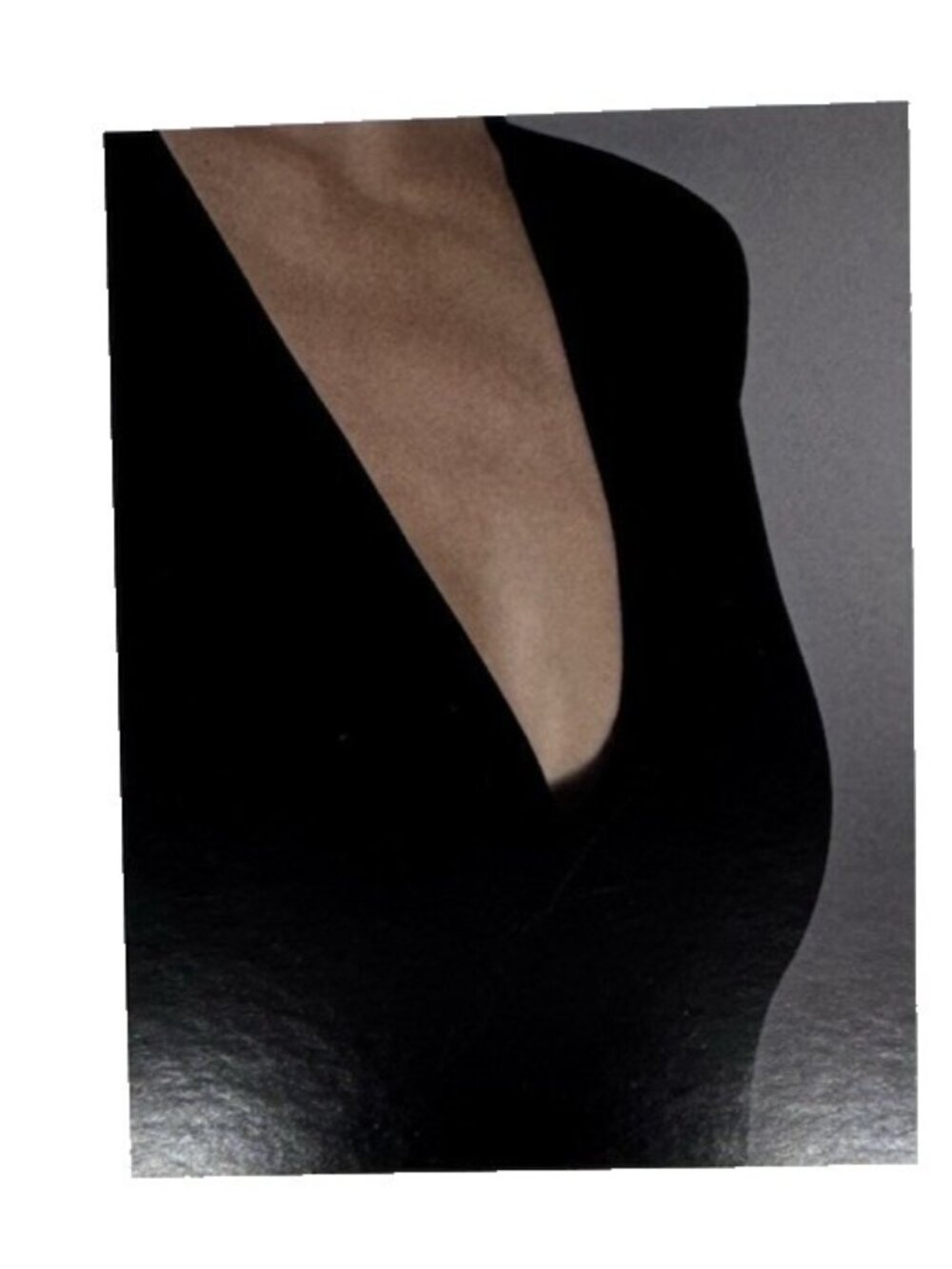 Wolford Deep V String Body Color: Black Size: Small 79213 - Picture 3 of 5